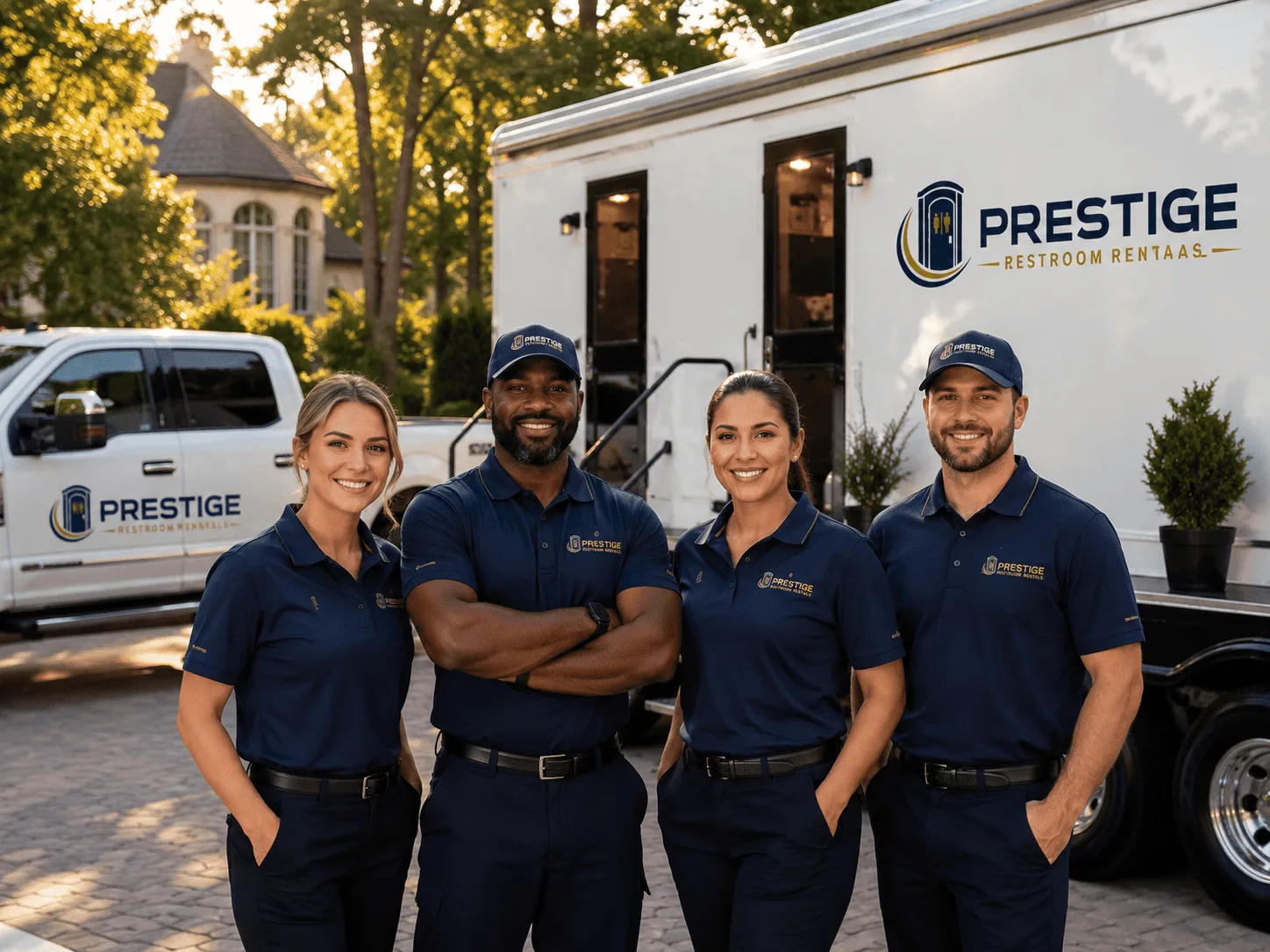 Trusted Luxury Portable Restrooms company in Killduff, IA